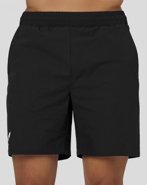 Black Castore Active Breathable Woven Shorts | 0345YFAVB