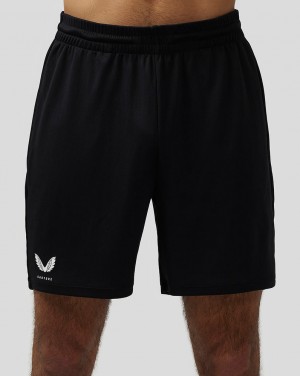 Black Castore Adapt 7” Knitted Shorts | 6851DCZLT