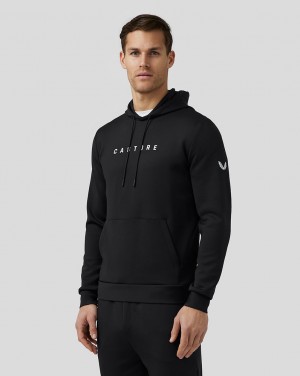 Black Castore Scuba Hoodie | 9823CUHBM