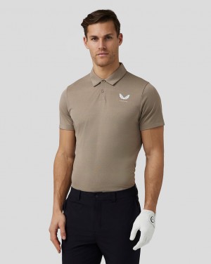 Clay Castore Golf Engineered Knit Polo | 8057ZSLWO