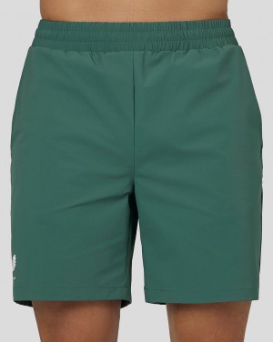 Green Castore Active Woven Shorts | 0765TCKNG