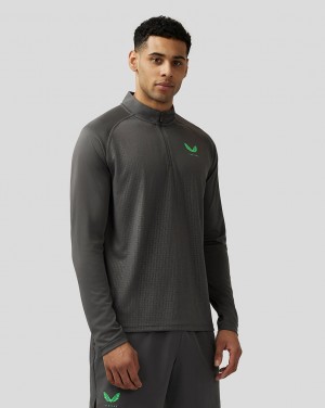 Gunmetal Castore Adapt Quarter Zip Top | 9520SNRGV