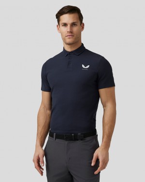 Navy Castore Golf Essential Polo | 4608KNVQG