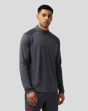 Pewter Blue Castore Adapt Quarter Zip Top | 7519CZJGH