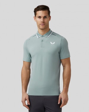 Stone Blue Castore Golf Tech Polo | 2498OPRGQ