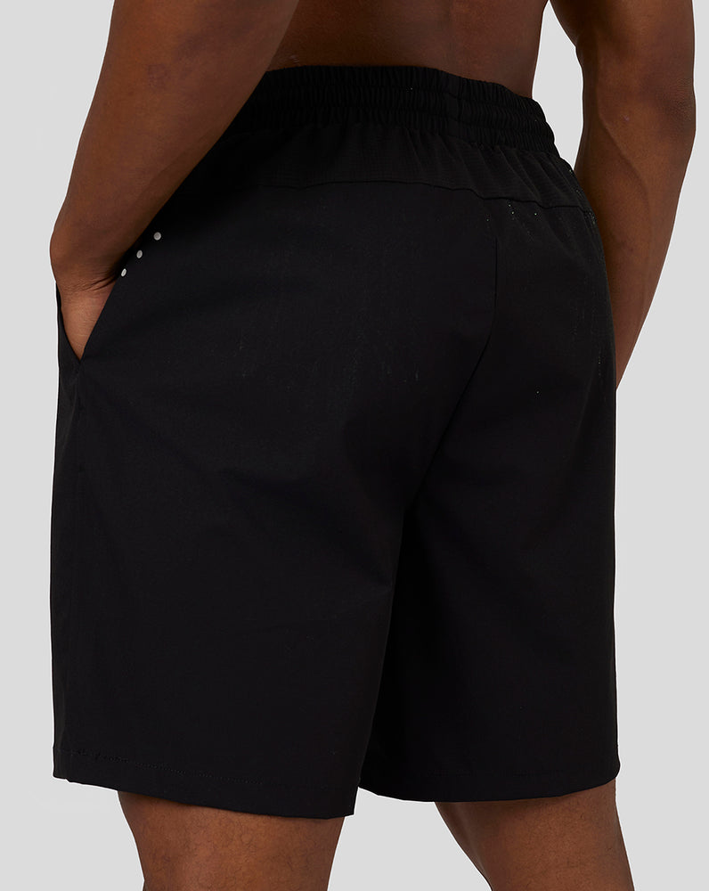 Black/Bright Green Castore Flow Lightweight Woven Shorts | 7941YGQAZ