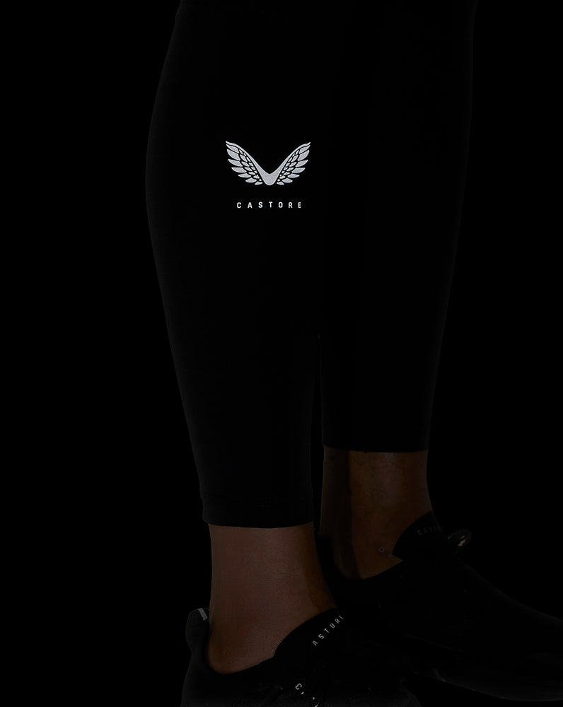 Black Castore Active Baselayer Tights | 3864QIVMW