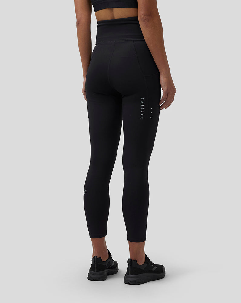 Black Castore Active Lightweight 7/8 Performance Leggings | 3254APBQK