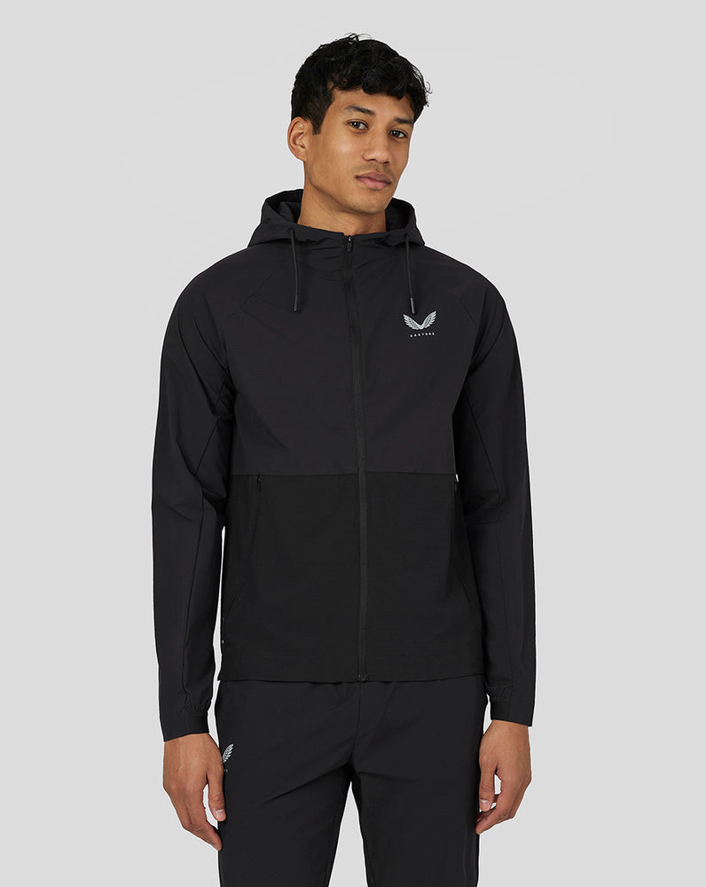 Black Castore Active Lightweight Woven Jacket | 6254DQMVW