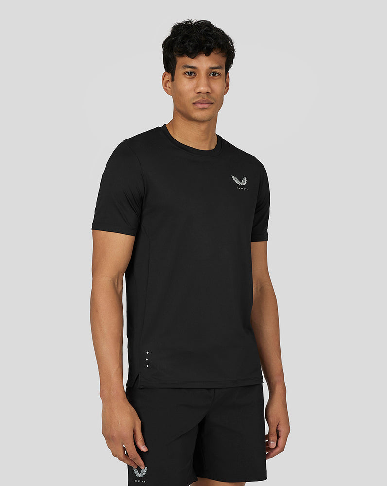 Black Castore Active Short Sleeve Performance T-Shirt | 2901NIUAW