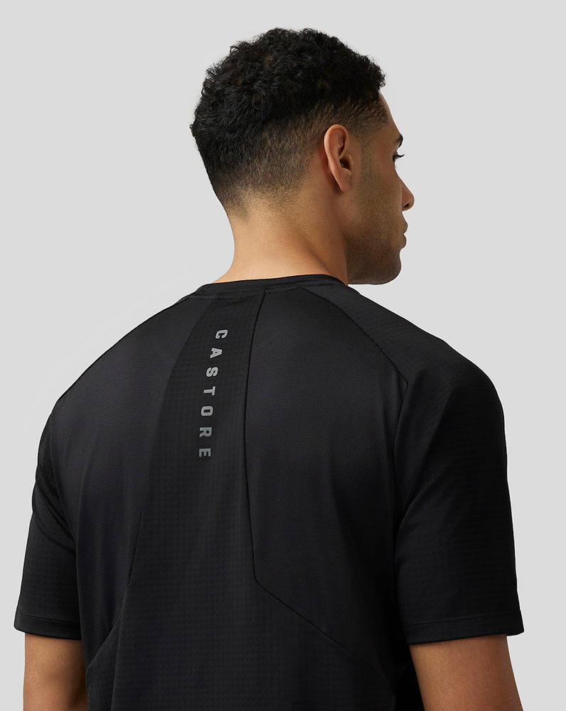 Black Castore Apex Aeromesh T-Shirt | 4502CZMKL