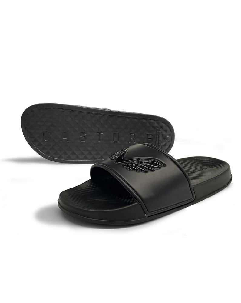 Black Castore Castore Sliders | 4065NERDU