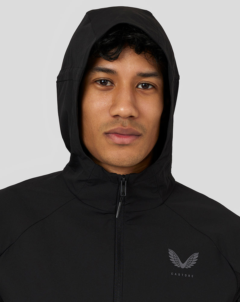 Black Castore Flex Woven Jacket | 0658ONKMA