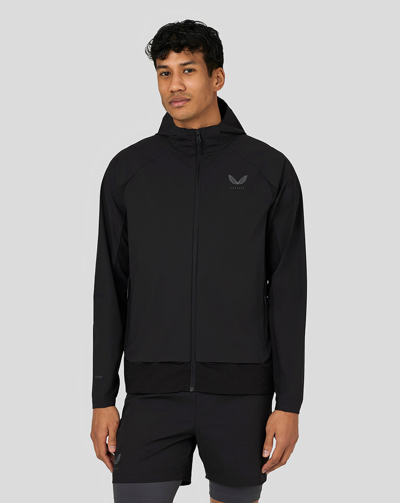 Black Castore Flex Woven Jacket | 0658ONKMA