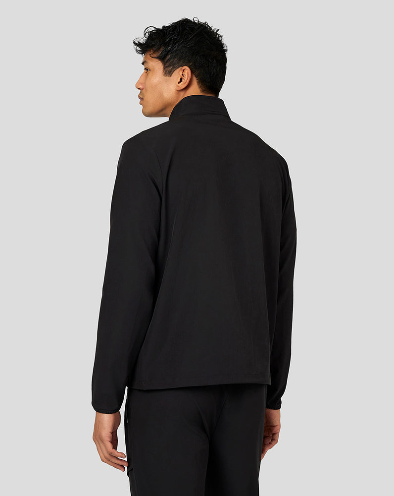 Black Castore Flex Woven Jacket | 5196IQEGP