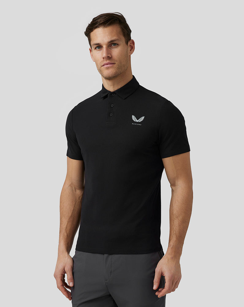 Black Castore Golf Essential Polo | 6431VFBHD