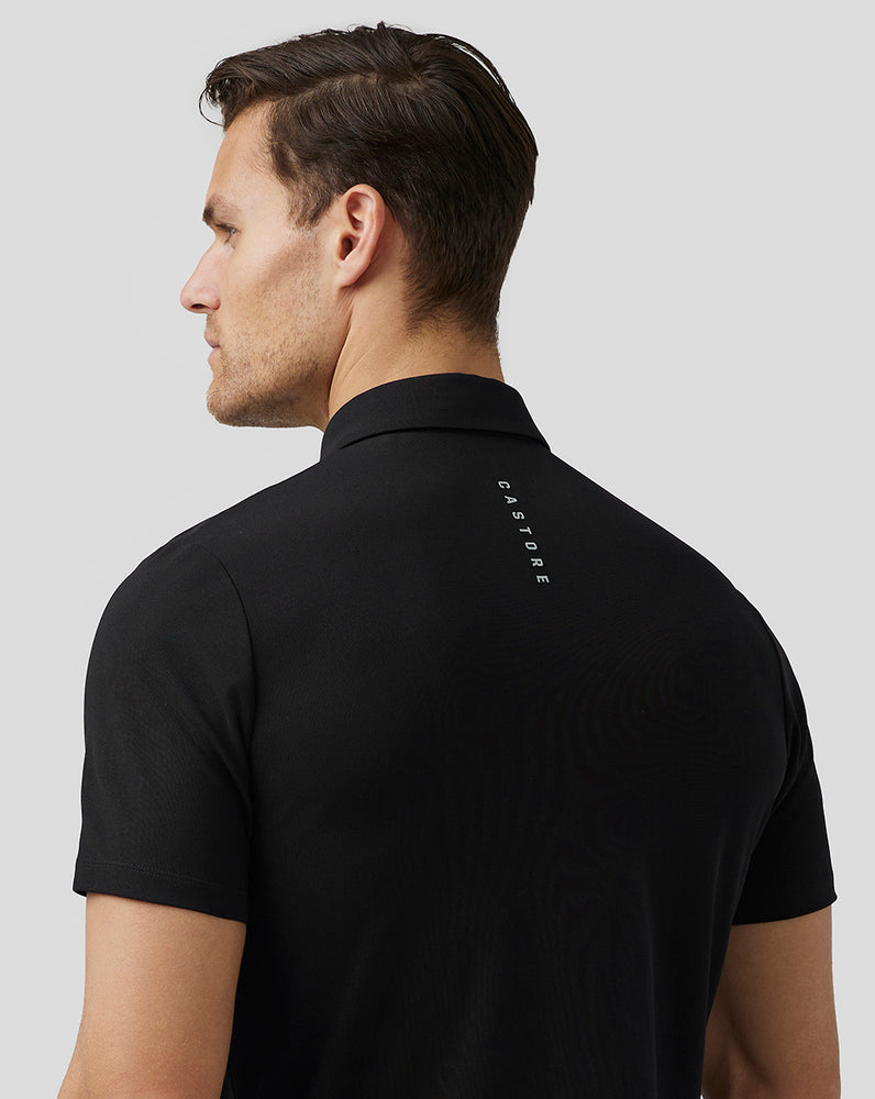 Black Castore Golf Essential Polo | 6431VFBHD