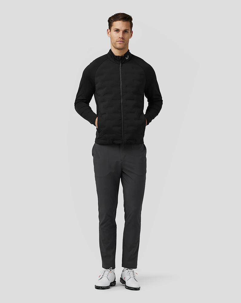 Black Castore Golf Hybrid Jacket | 5389DKLTB