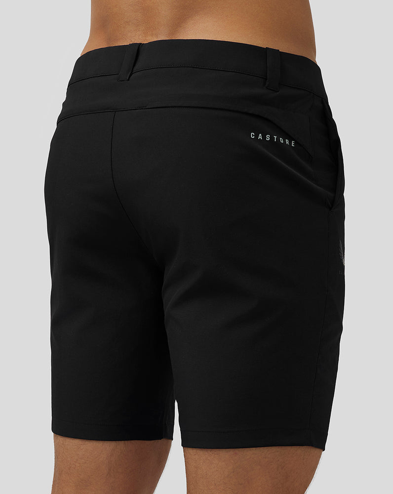 Black Castore Golf Water-Resistant Shorts | 3516PFSLO