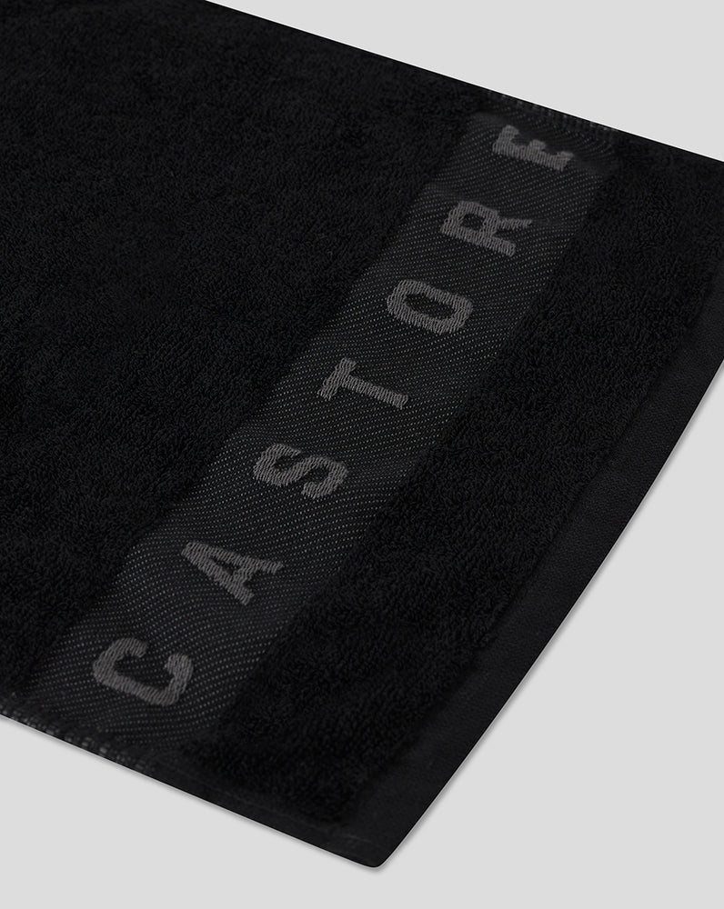 Black Castore Gym Towel | 0748LFYGN