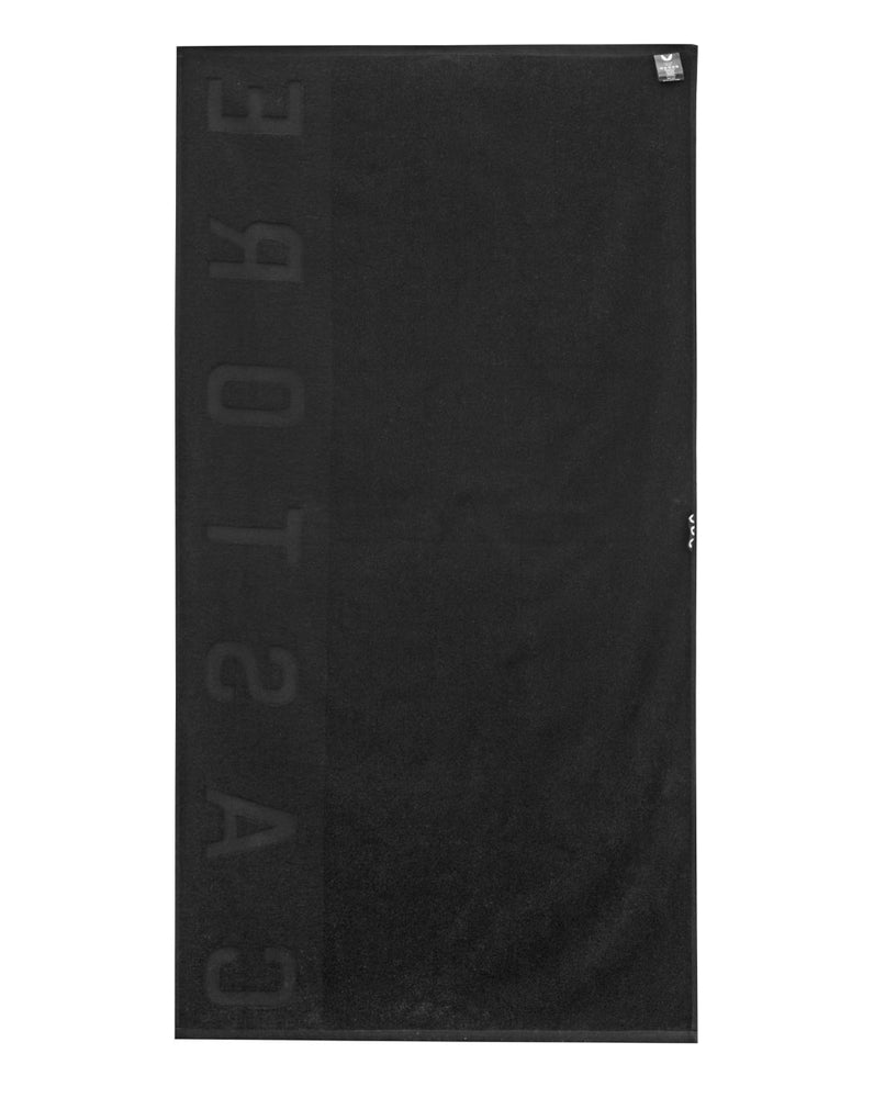 Black Castore Large Towel | 3468MPFJC