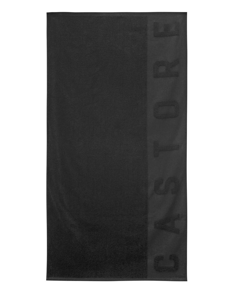 Black Castore Large Towel | 3468MPFJC