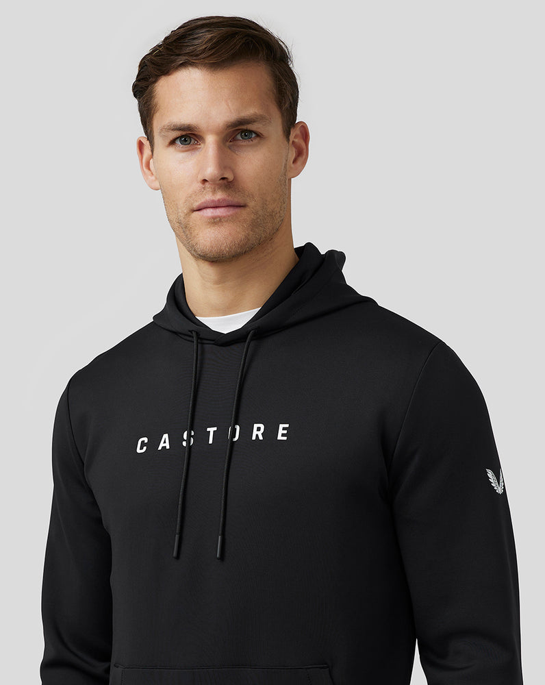 Black Castore Scuba Hoodie | 3840YRMHS