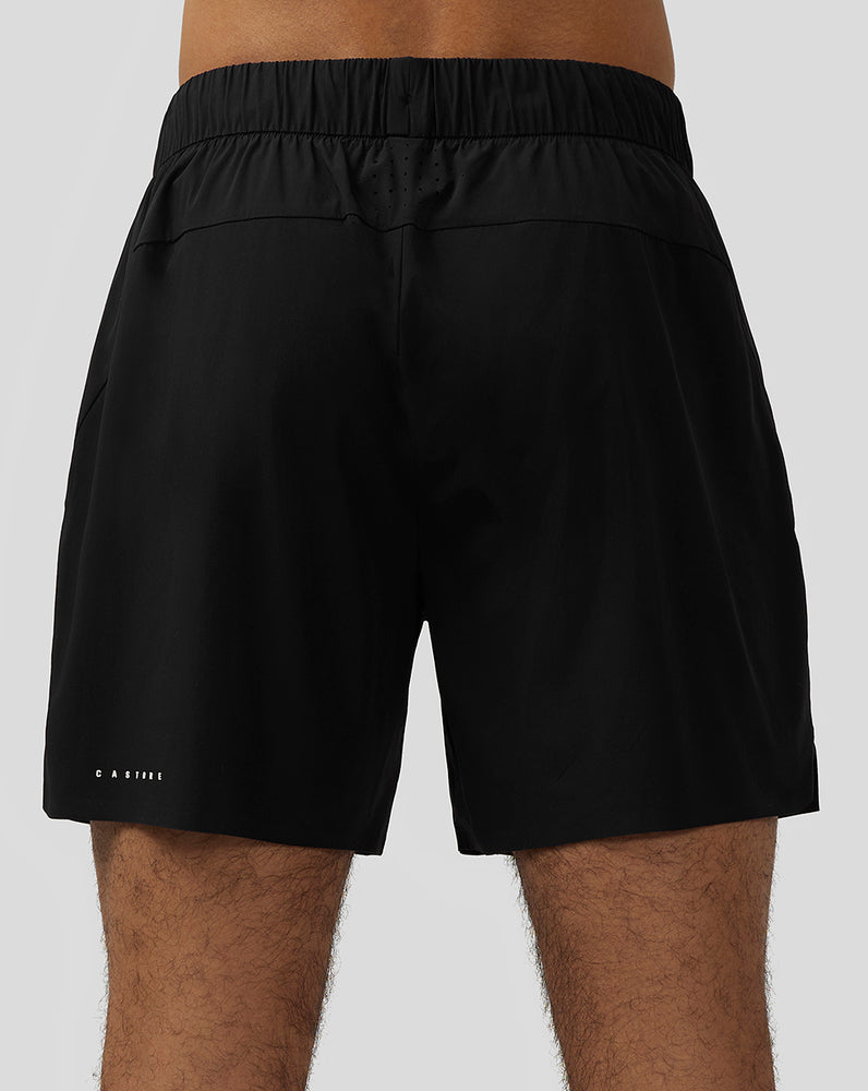 Black Castore Zone Lightweight Ventilated (6”) Training Shorts | 8076WGUCV