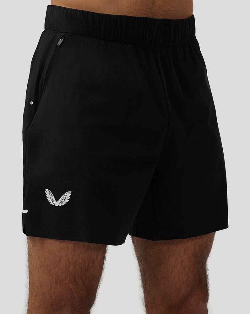 Black Castore Zone Lightweight Ventilated (6”) Training Shorts | 8076WGUCV