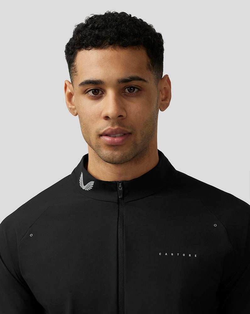 Black Castore Zone Ventilation Quarter Zip | 0794ZLMEN