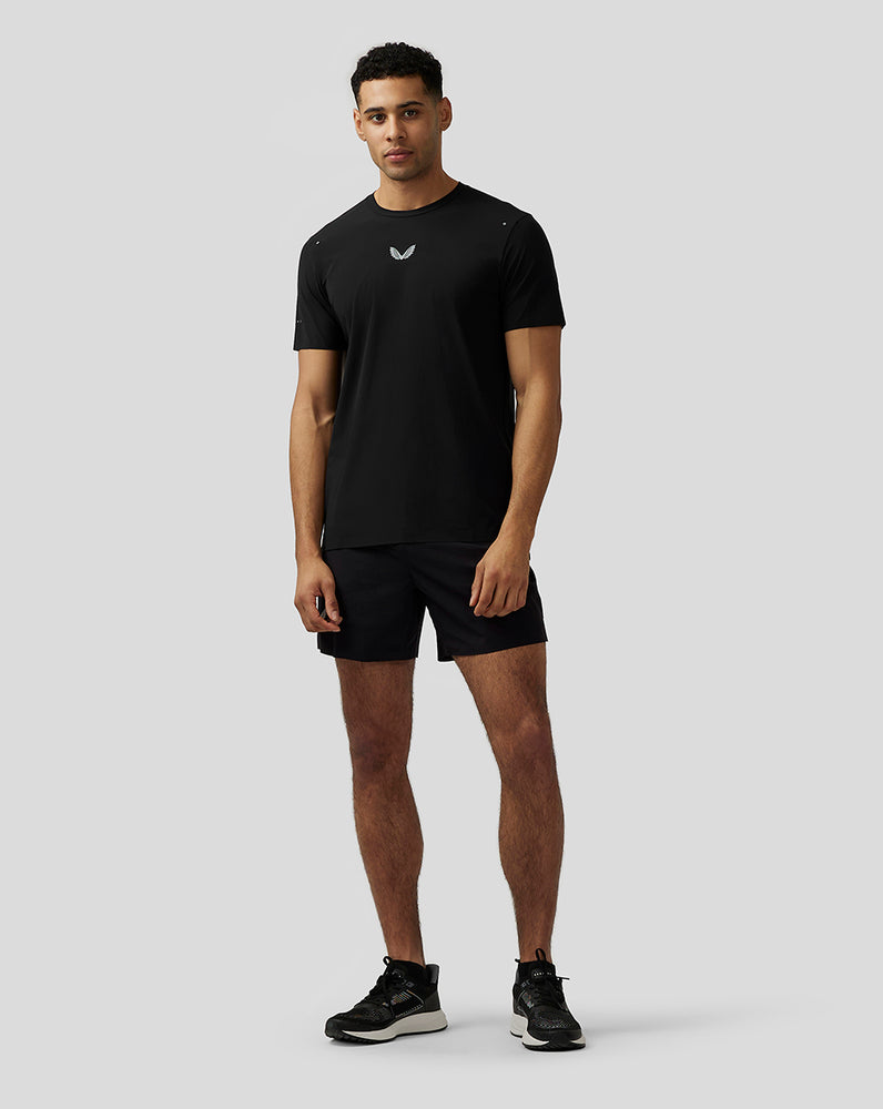 Black Castore Zone Ventilation Training T-Shirt | 9325HXCUB