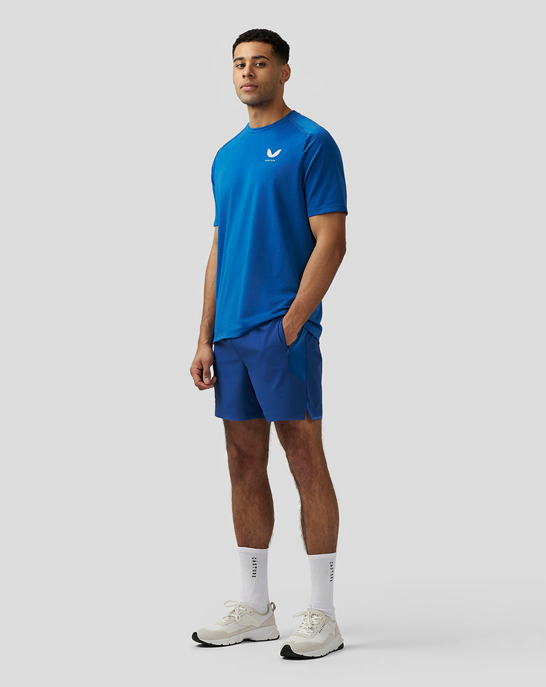 Blue Castore Apex Aeromesh T-Shirt | 3284UDNOS