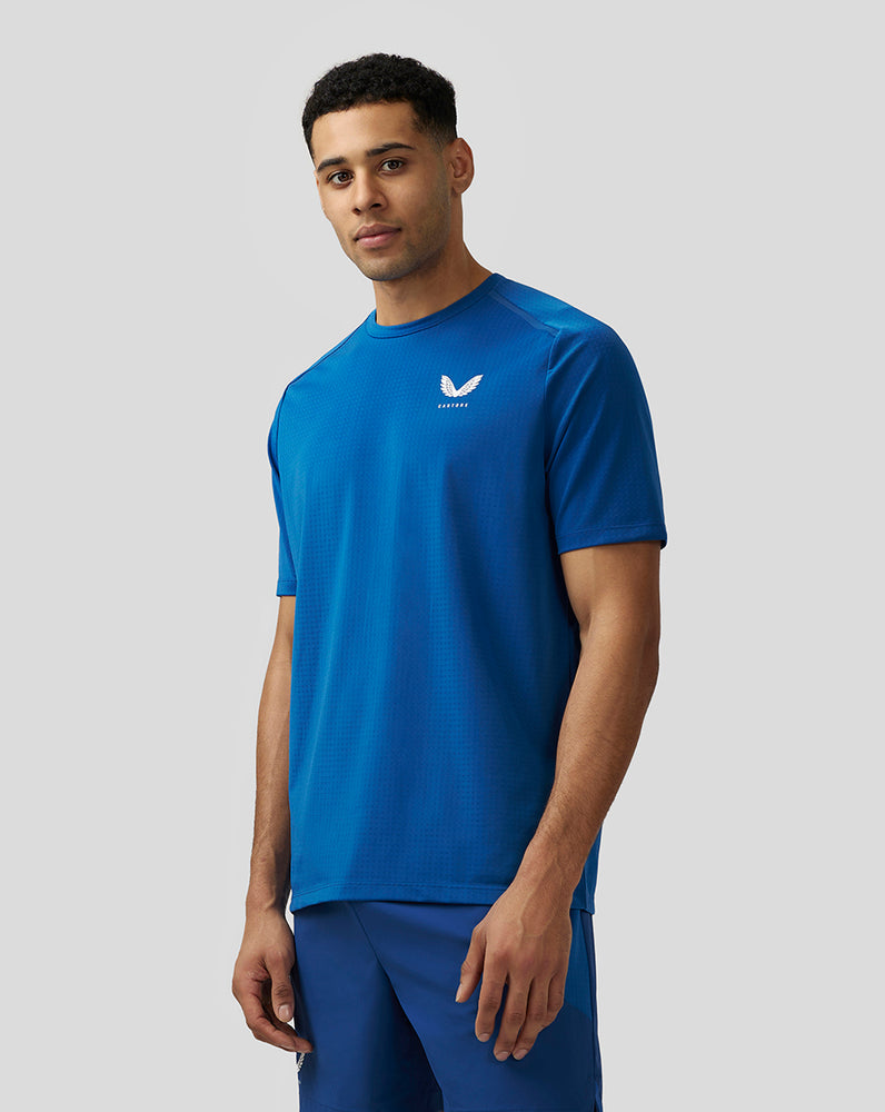 Blue Castore Apex Aeromesh T-Shirt | 3284UDNOS