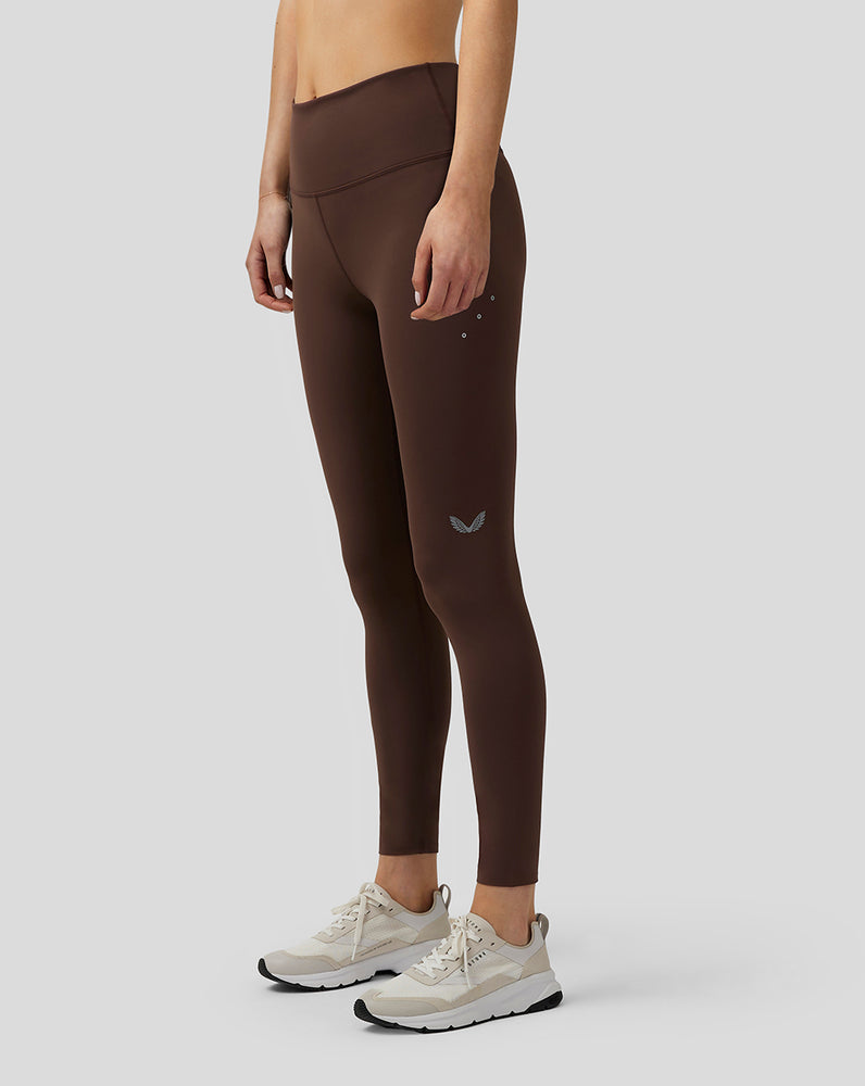 Brown Castore Zone Breathable Performance Leggings | 3579ABFDX