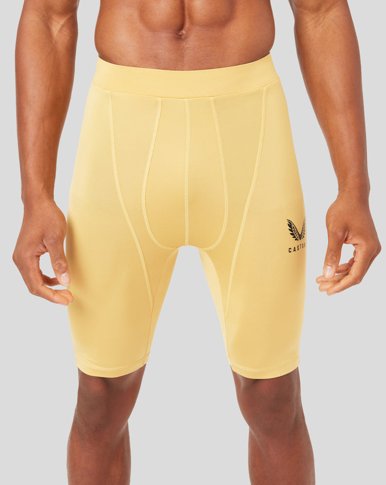 Castore Honey Gold Baselayer Shorts | 0527DCYMT