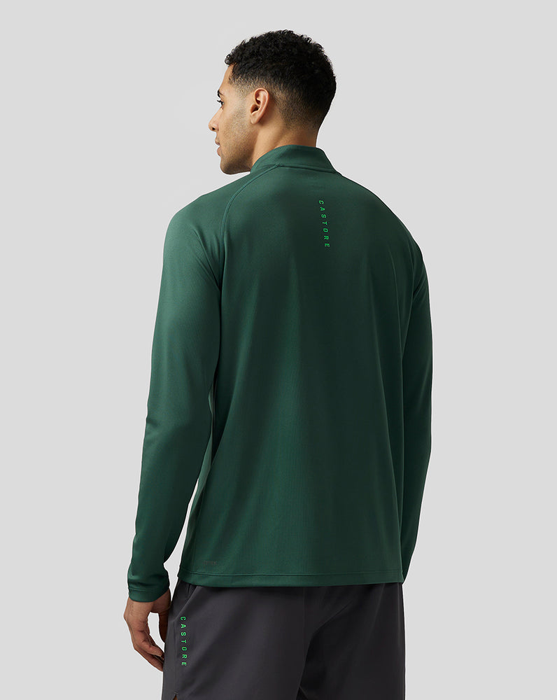 Green Castore Adapt Quarter Zip Top | 3829LKMSY