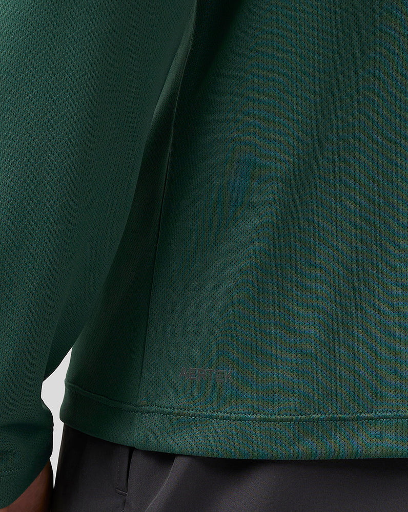 Green Castore Adapt Quarter Zip Top | 3829LKMSY