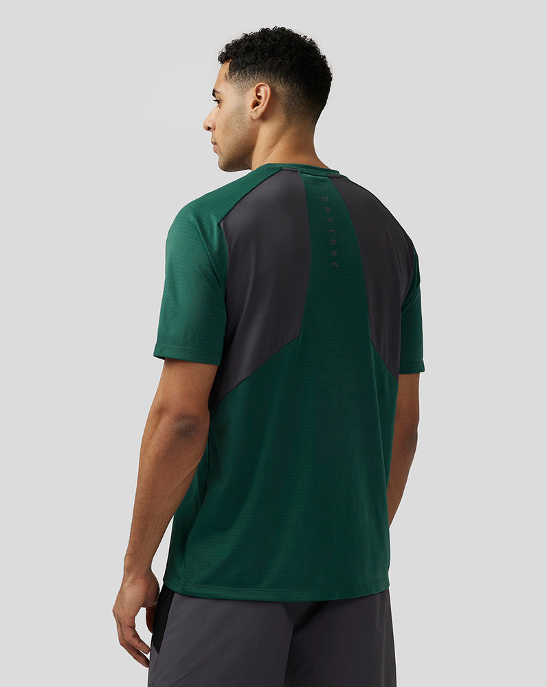 Green Castore Apex Aeromesh T-Shirt | 6297RCOSY