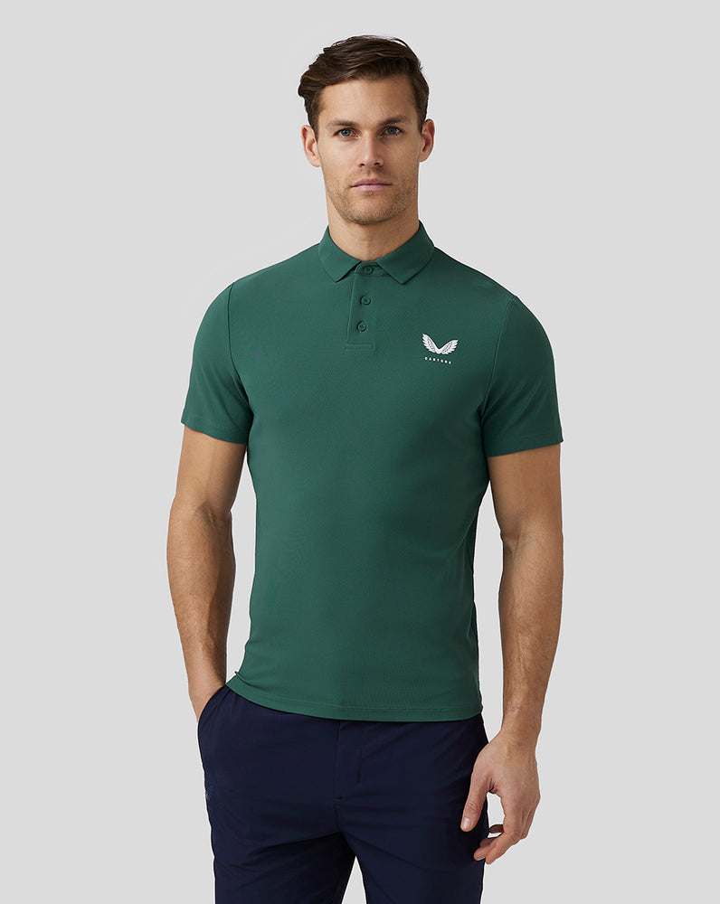 Green Castore Golf Essential Polo | 3281BNQAL