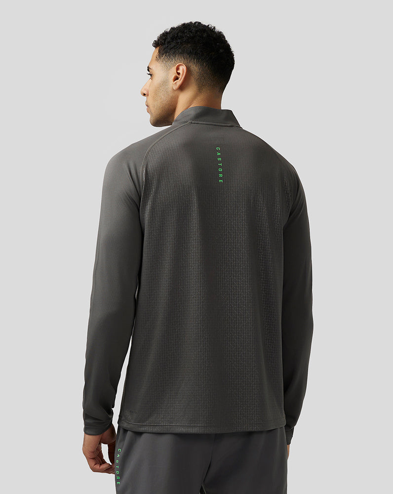 Gunmetal Castore Adapt Quarter Zip Top | 6489JQLVC