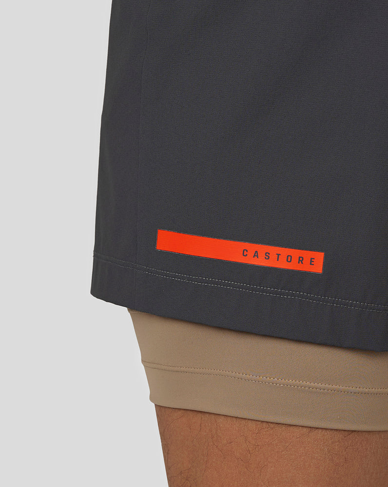 Gunmetal Castore Flow 2-in-1 Shorts | 1875KBXAW