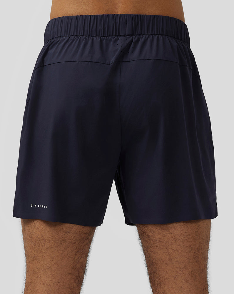 Midnight Navy Castore Zone Lightweight Ventilated (6”) Training Shorts | 6093PWTBE