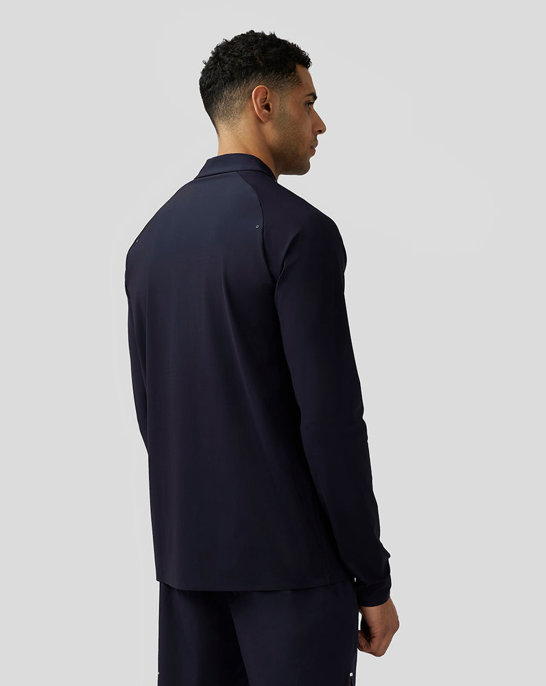 Midnight Navy Castore Zone Ventilation Quarter Zip | 0623UIGSY