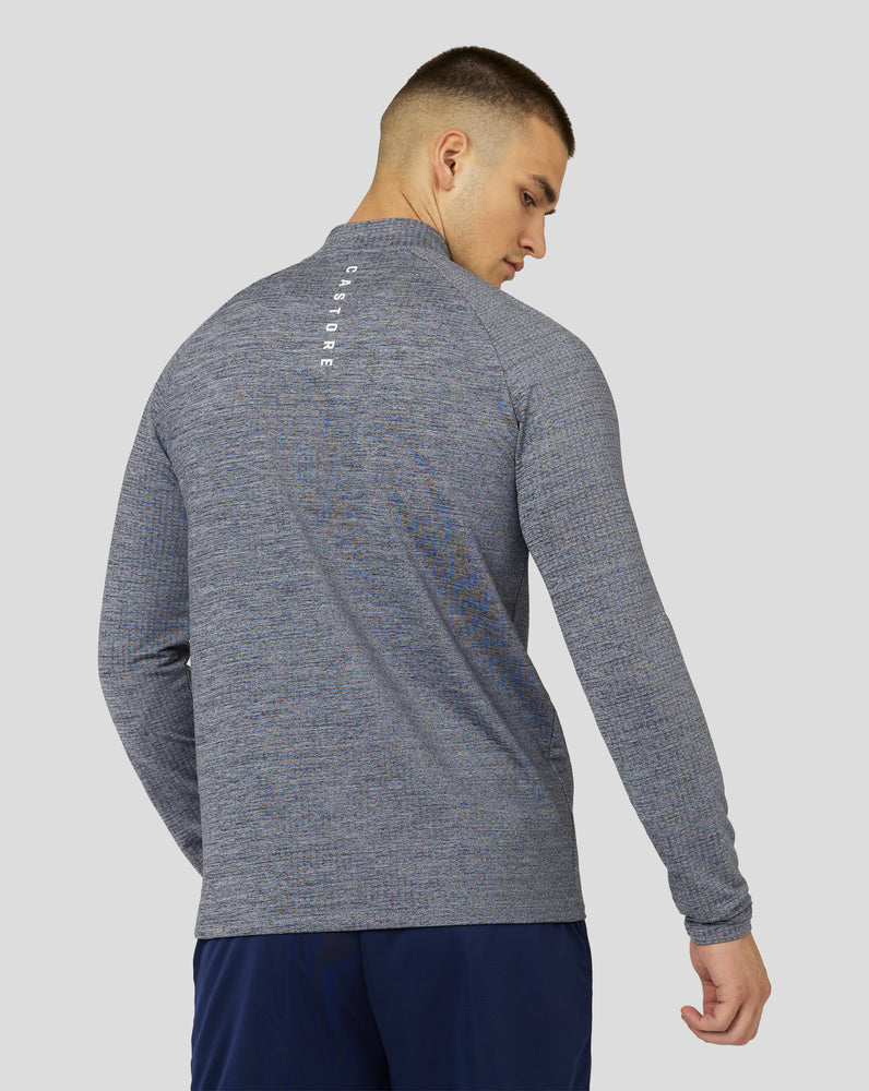 Navy Castore Adapt Long Sleeve Standard Quarter Zip Top | 9270RHIPG