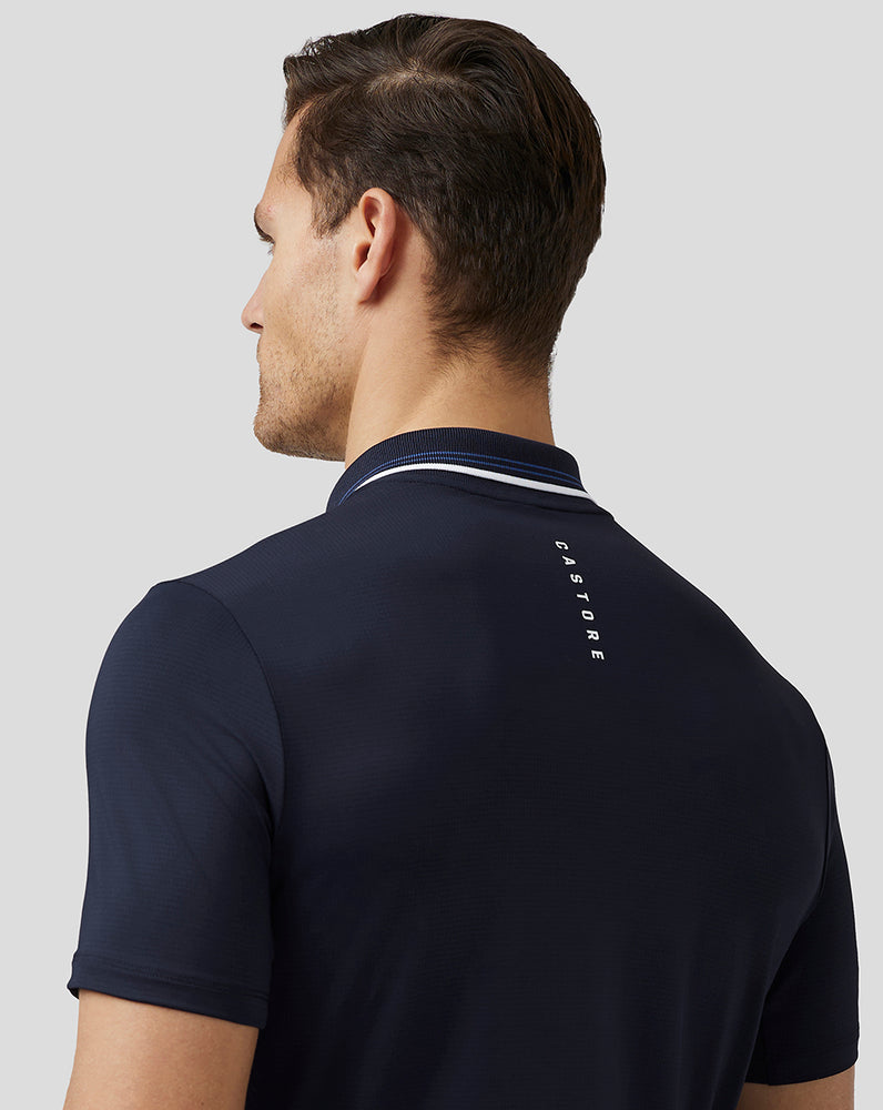 Navy Castore Golf Tech Polo | 7014RHSFT