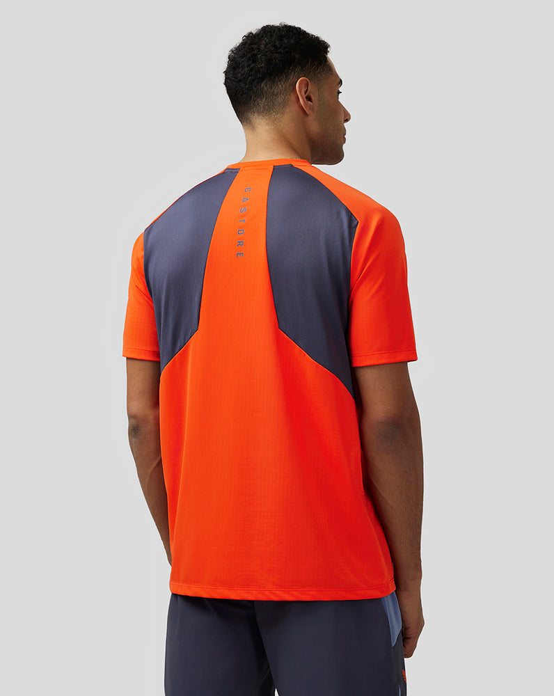 Orange Castore Apex Aeromesh T-Shirt | 4029QBWYP