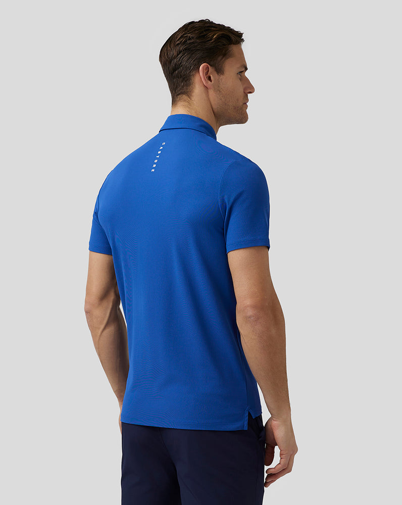 Royal Blue Castore Golf Essential Polo | 9064IETLH