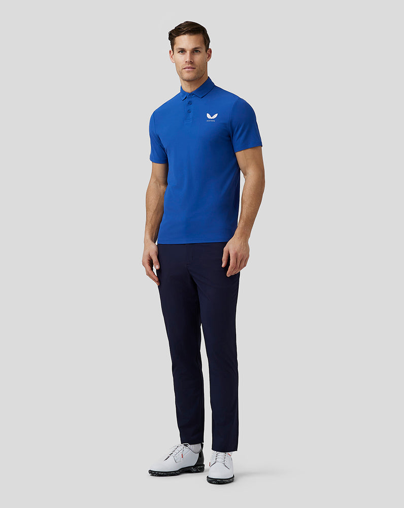 Royal Blue Castore Golf Essential Polo | 9064IETLH