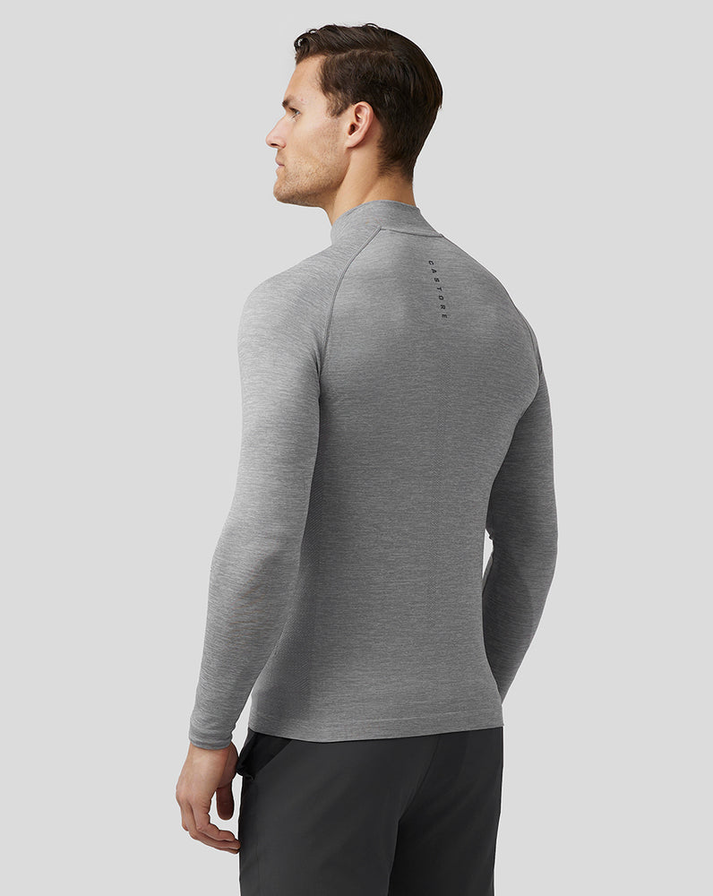 Steel Castore Golf Body Mapped Seamless Quarter Zip Top | 8294UXTFV