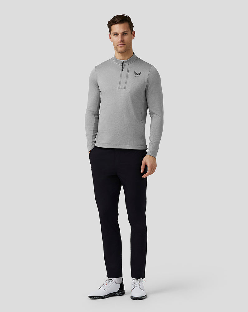 Steel Castore Golf Pinnacle Tech Half Zip Top | 3256JRFCX